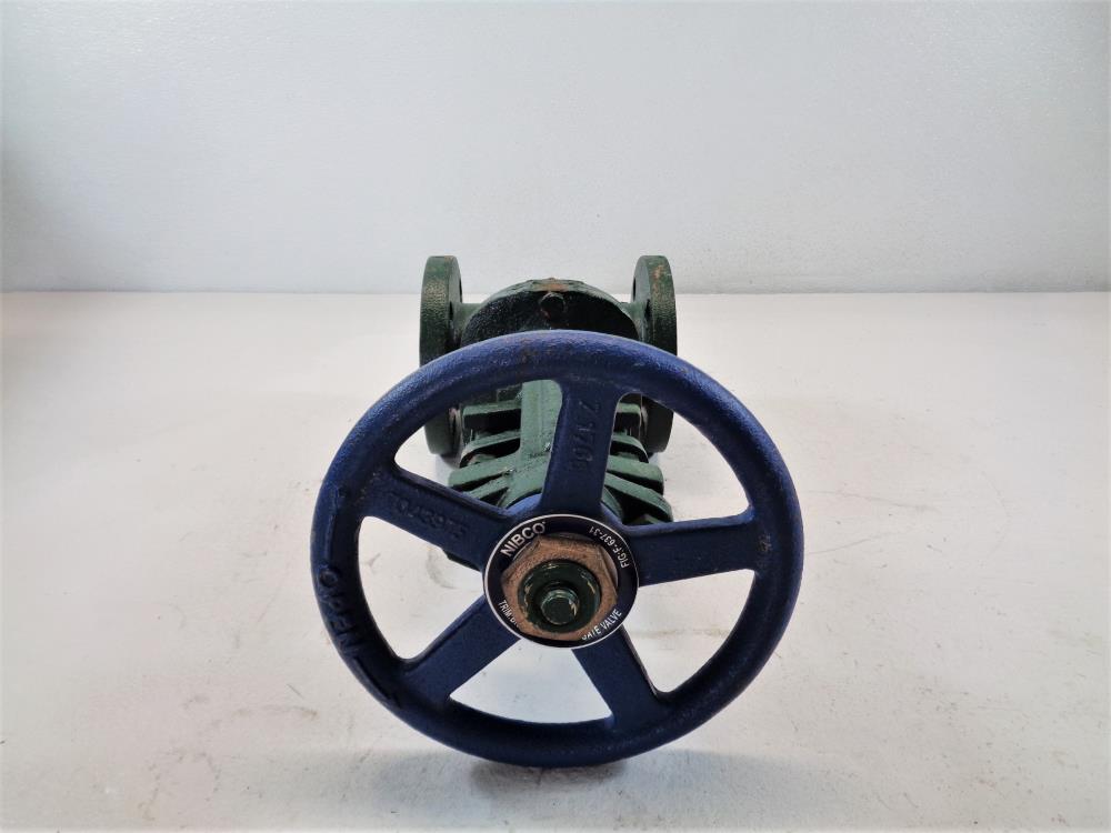 Nibco 2" 150# DI Gate Valve, Fig# F-637-31